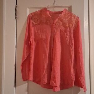 Pink Long Sleeve Shirt